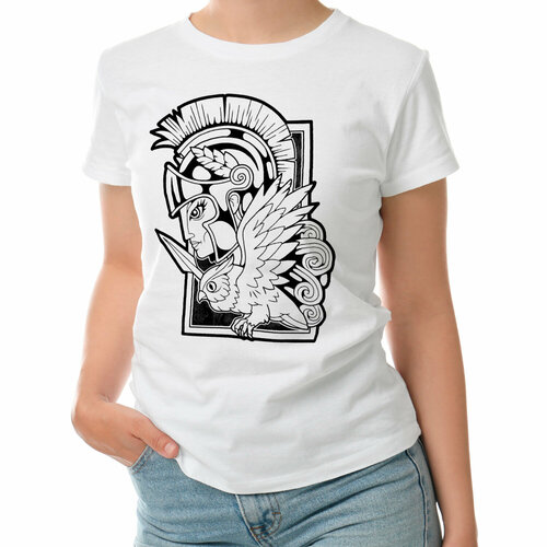 фото Футболка roly, размер s, белый