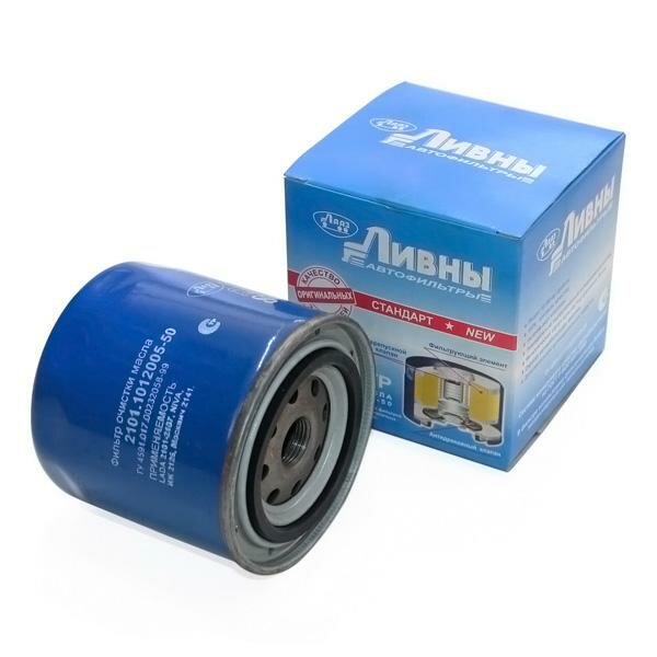 фото Фильтр масляный ВАЗ-2101-07,2121,2131,2123, УАЗ-2206,3151,3163,3303,3741 (Ливны)