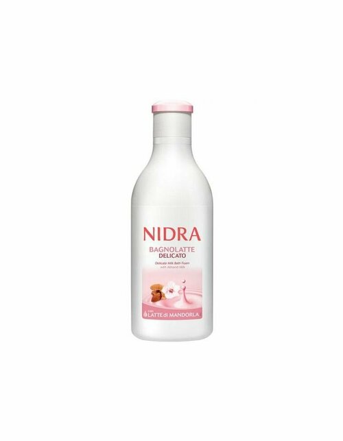 Nidra Пена-молочко для ванны деликатная, с миндальным молочком, 750 мл, 1 шт