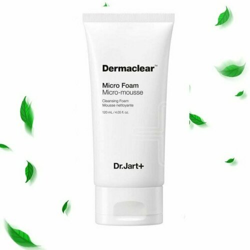 Мягкая пенка для умывания с био-водой Dr. Jart+ Dermaclear Micro Foam Micro-Mousse Cleansing Foam, 120мл