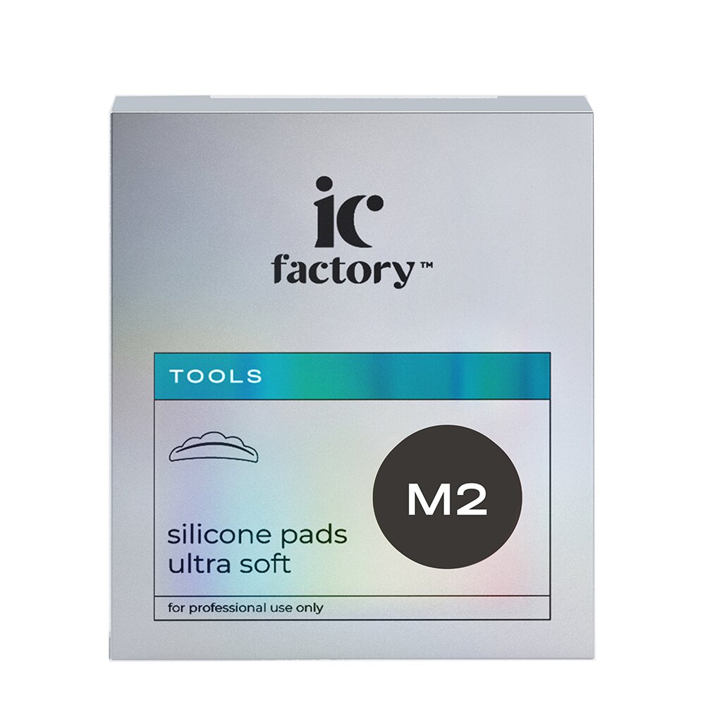 Валики силиконовые, размер M2 / Ultra Soft IC FACTORY 2 пары