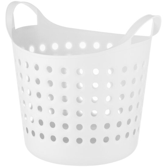 Корзинка Berossi Soft 41 л белый