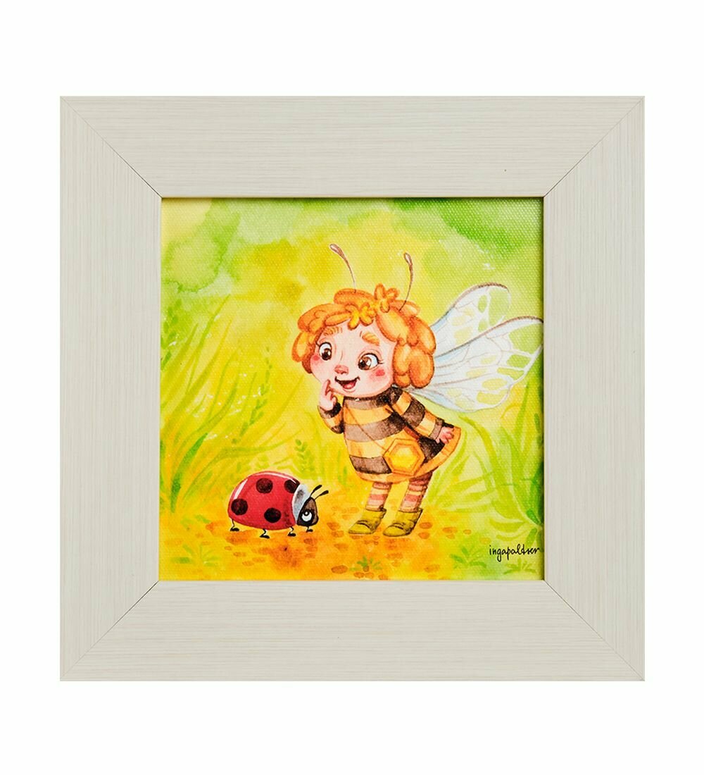 Жикле в багете 'Удачливая пчелка' 16х16