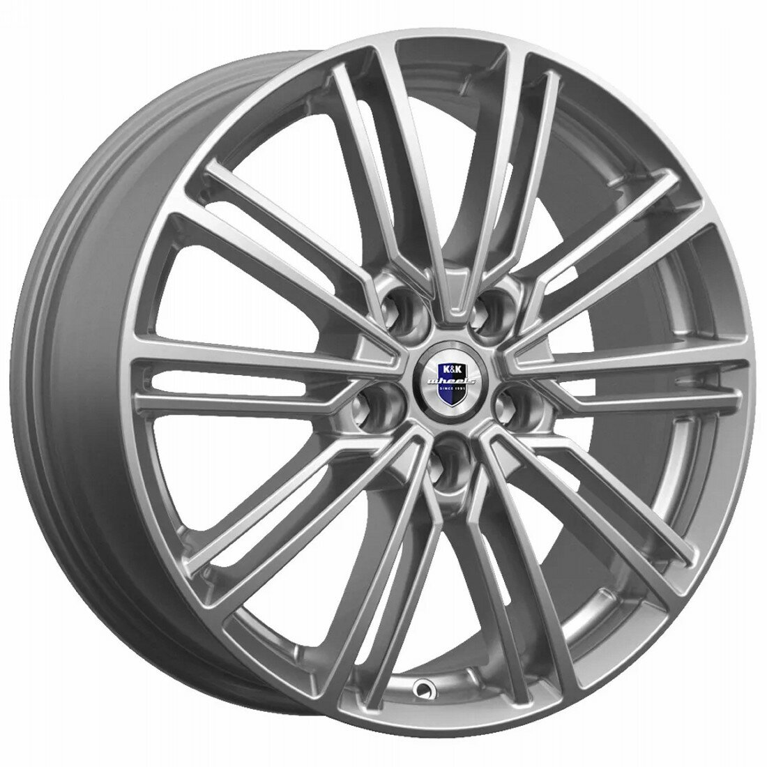Колесный диск КиК Эрфурт  КС898  7x17 5x105 ET40 56 6 Дарк платинум