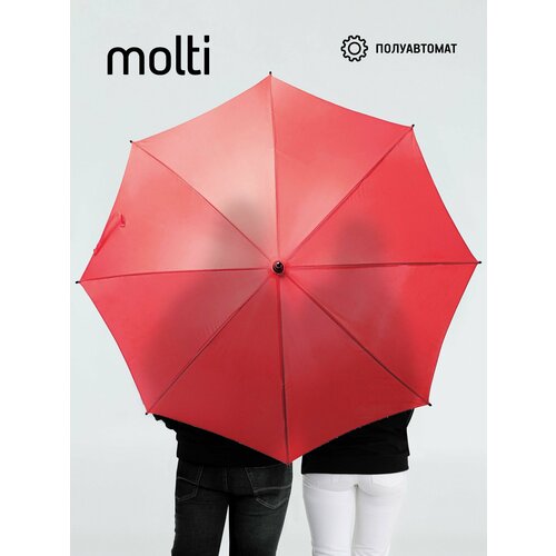 фото Зонт-трость molti, красный