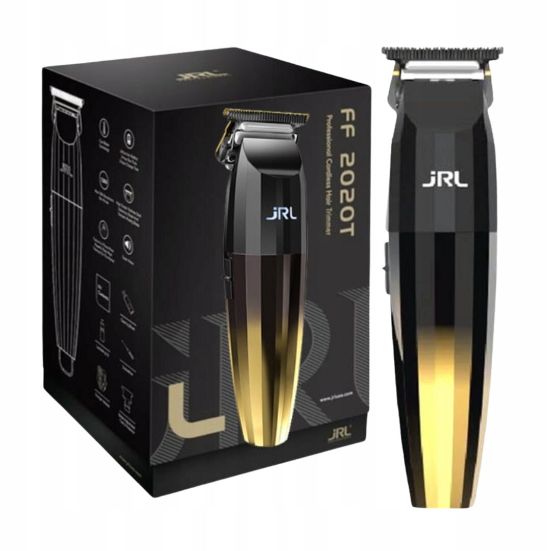 Триммер для стрижки jRL FreshFade FF2020T-G, автономная работа до 120 минут, сменные насадки, быстрая зарядка