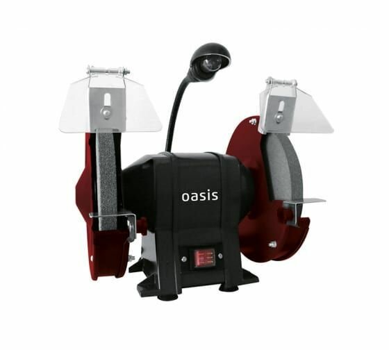 Станок заточный OASIS ZS-30L черный/красный