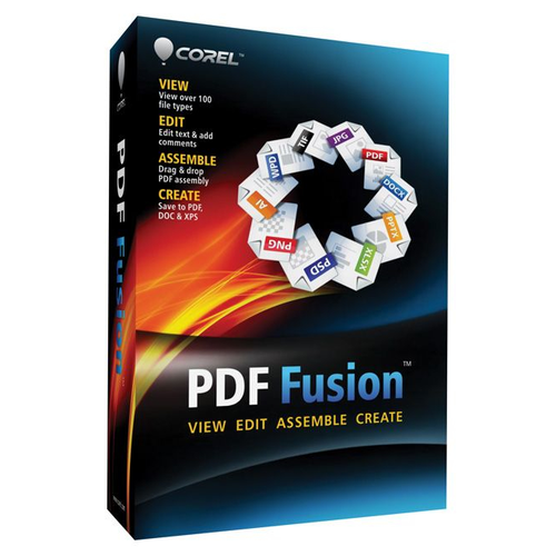 Лицензия Corel PDF Fusion, бессрочная, 1 пользователь