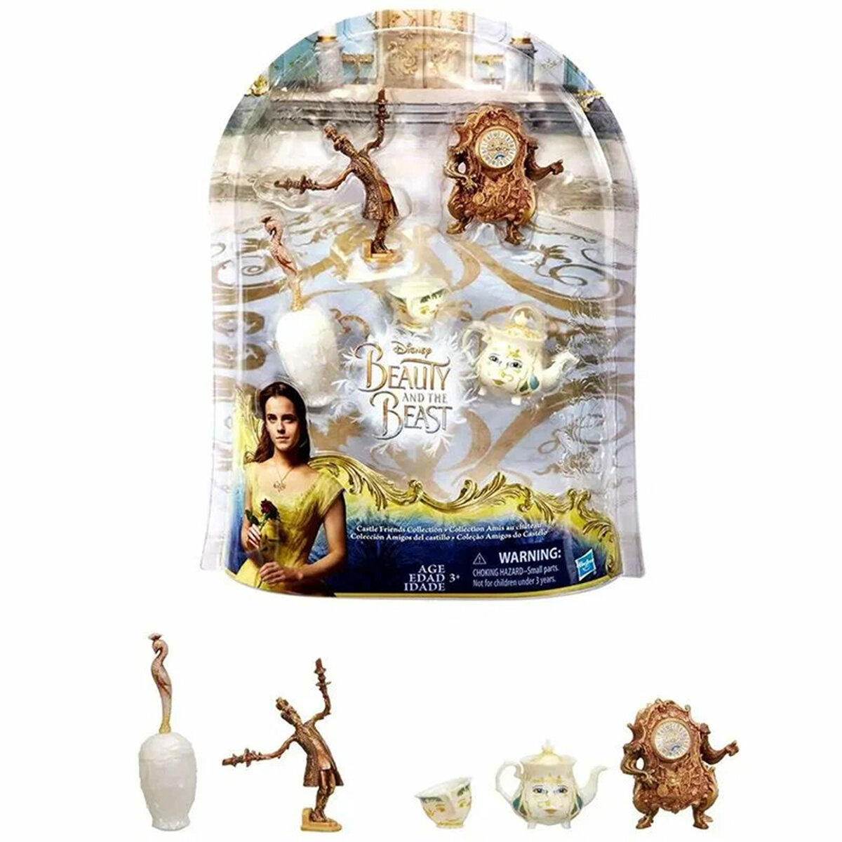 Hasbro Disney Beauty and The Beast Castle Friends / Набор игрушек Красавица и чудовище. Дисней