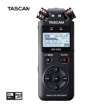 Микрофон универсальный TASCAM Микрофон DR-05x Цифровой рекордер, черно-серый