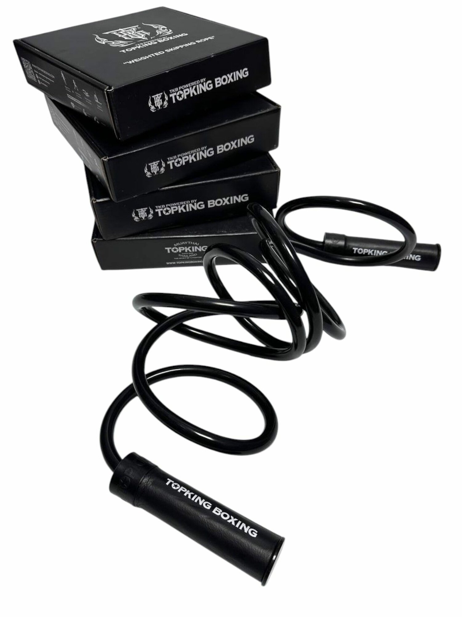 Скакалка Top King Boxing TKSKR-03 black — фото 1
