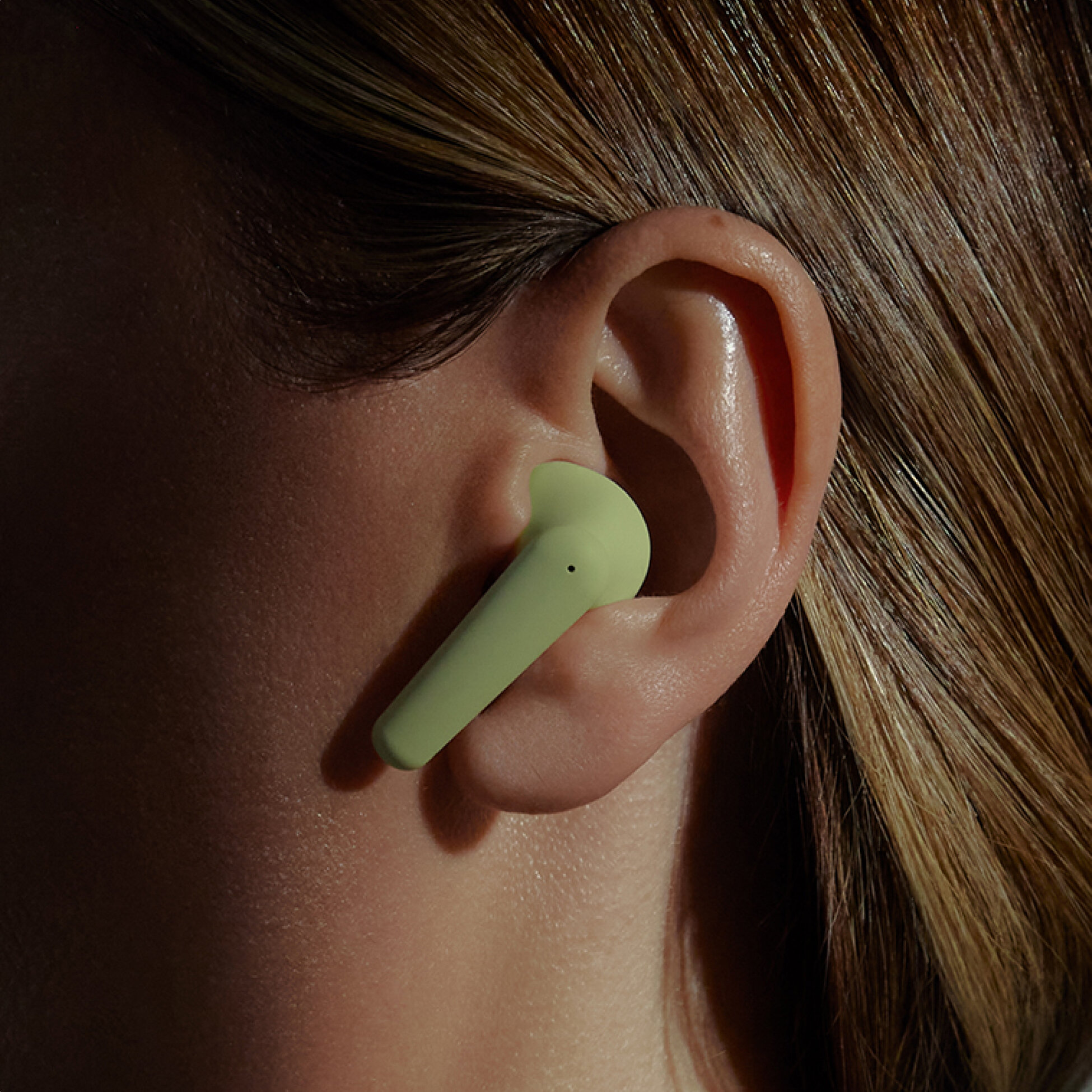 Беспроводные TWS наушники COMMO Loom Earbuds 2.0, Lime — фото 1