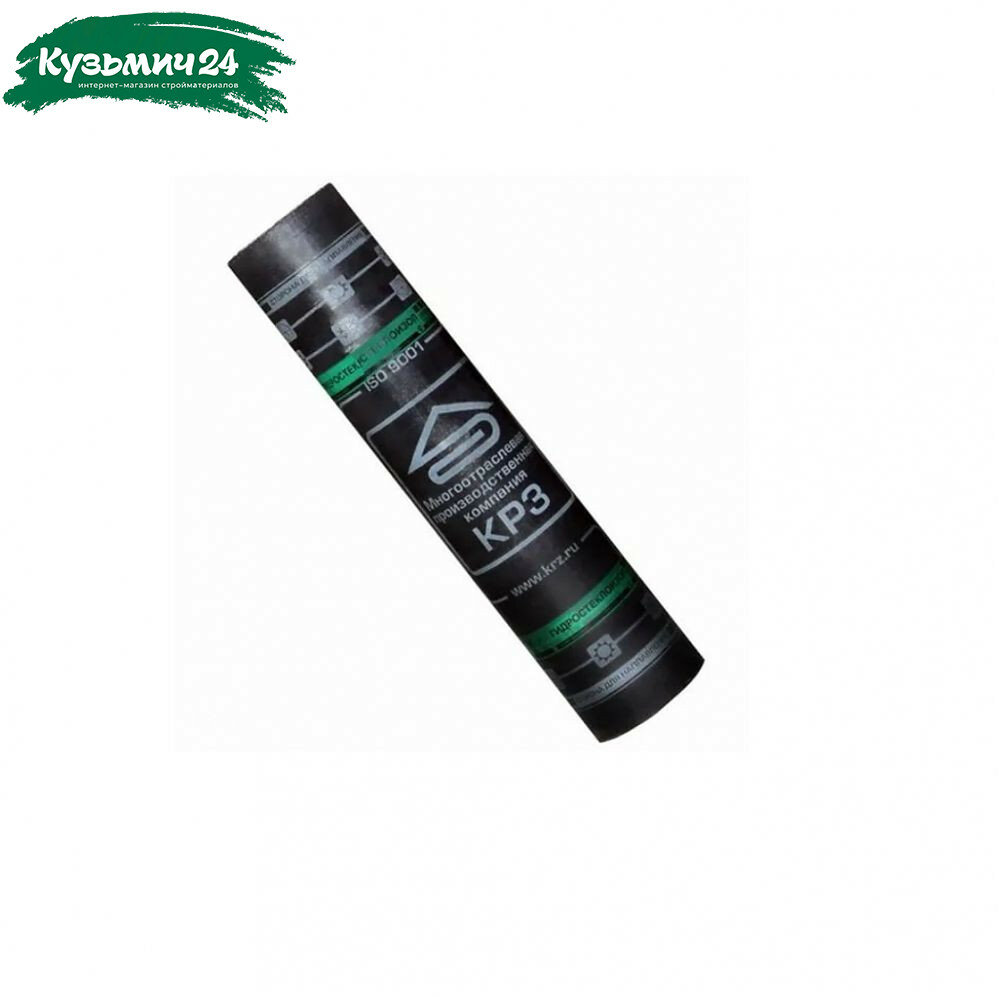 Гидростеклоизол ТПП-3 Рязанский КРЗ наплавляемый стеклоткань рулон 10 м