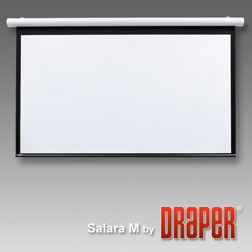 Проекционный экран Draper 136109 Salara 114x203 XT1000E (MW) ebd 12 Рулонный электрический