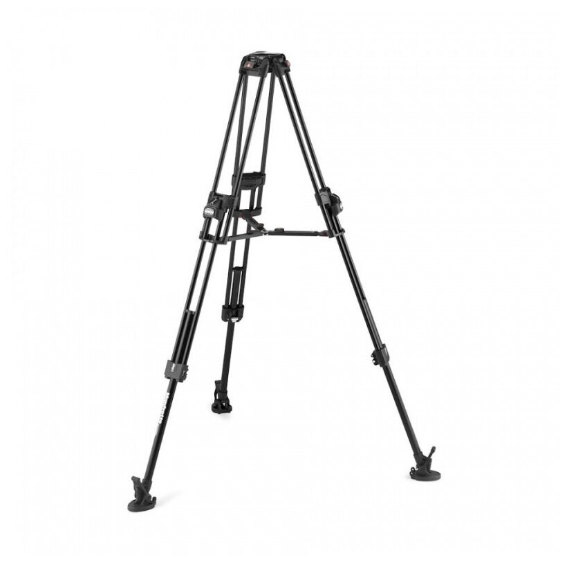 Видеоштатив Manfrotto Alu Twin GS Tripod 100/75mm MVTTWINGA - фото №4