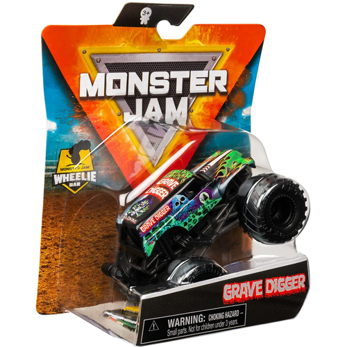 Машинка Monster Jam 1:64 Grave Digger 6044941/20130600