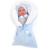 Кукла-младенец Диан в голубом, 33 см - изображение