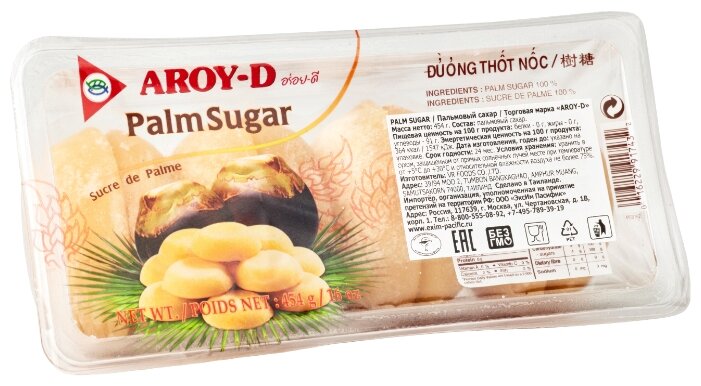 Сахар Aroy-D пальмовый