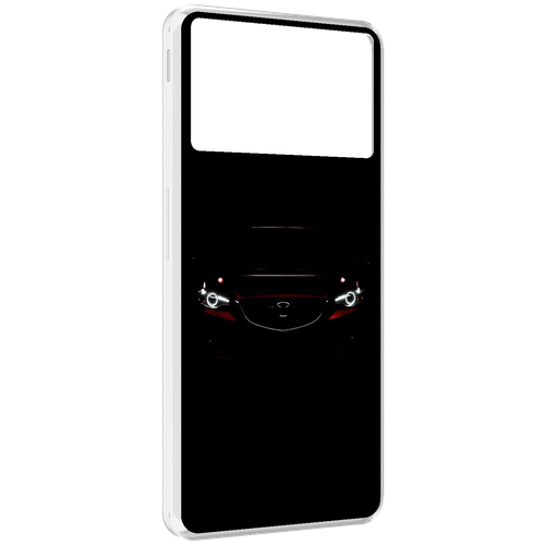Чехол MyPads mazda мазда 2 мужской для ZTE Nubia Z40S Pro задняя-панель-накладка-бампер