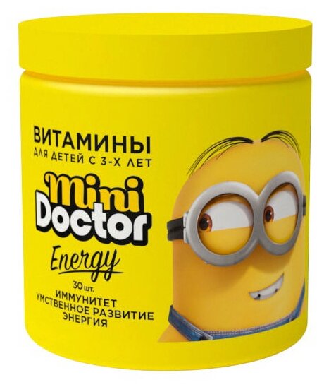 MINI Doctor Energy пастилки жев., 30 шт.