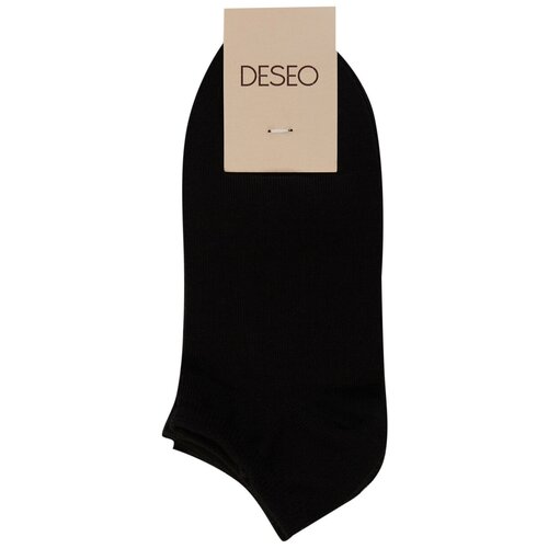 Набор из 3 пар носков Deseo, цвет черный, размер 38-40
