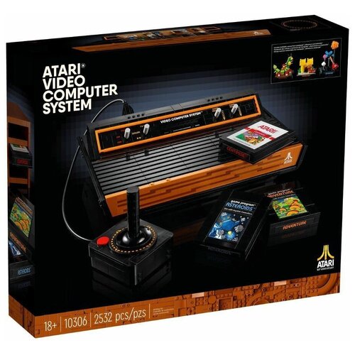Конструктор игровая консоль Atari 2532 детали