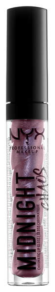 NYX professional makeup Блеск для губ Midnight Chaos Lip Gloss, galaxy glow