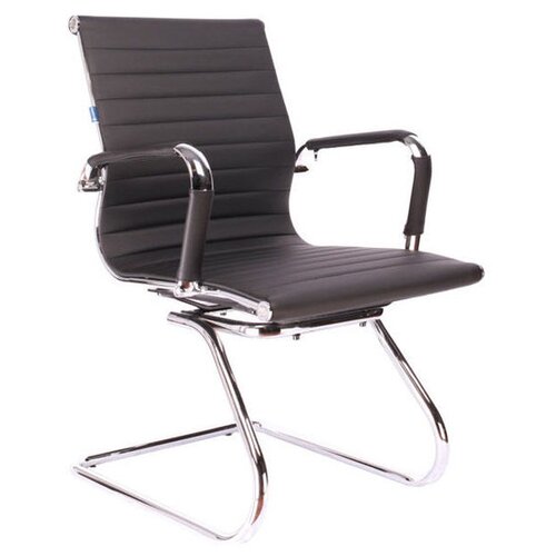 Конференц-кресло EverProf Leo CF, обивка: искусственная кожа, цвет: экокожа черная