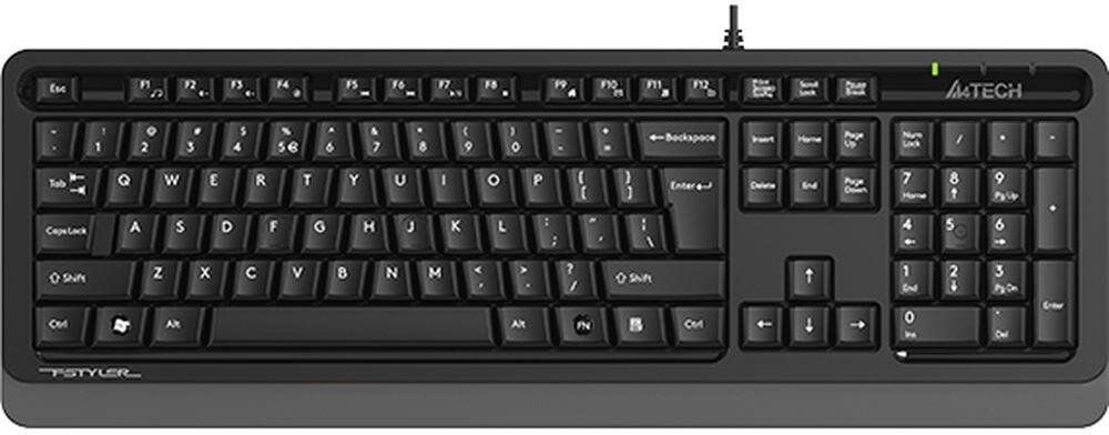 Клавиатура A4Tech Fstyler FKS10 Black/Grey