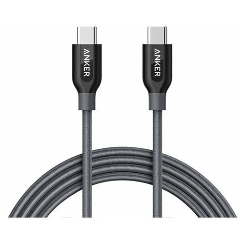 Кабель Anker PowerLine+ USB-C to USB-C 1.8 m (A81880A1)