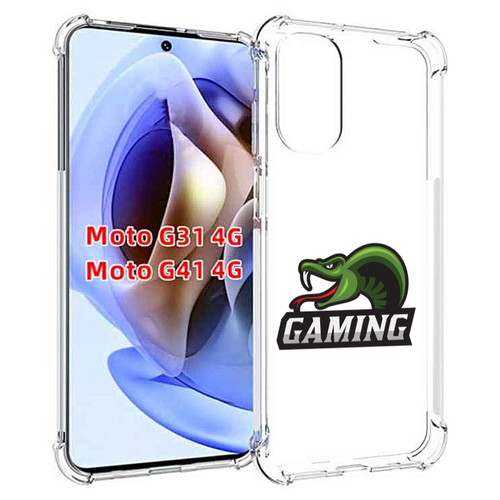 Чехол MyPads Gaming-3 для Motorola Moto G31 4G / G41 4G задняя-панель-накладка-бампер
