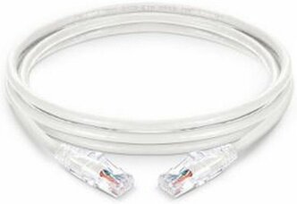 Патч-корд ACD-LPU5C-50W (ACD-LPU5C-50W) Cat5e UTP 24AWG 4Pair, 7/0.18мм CU Белый, 5.0м