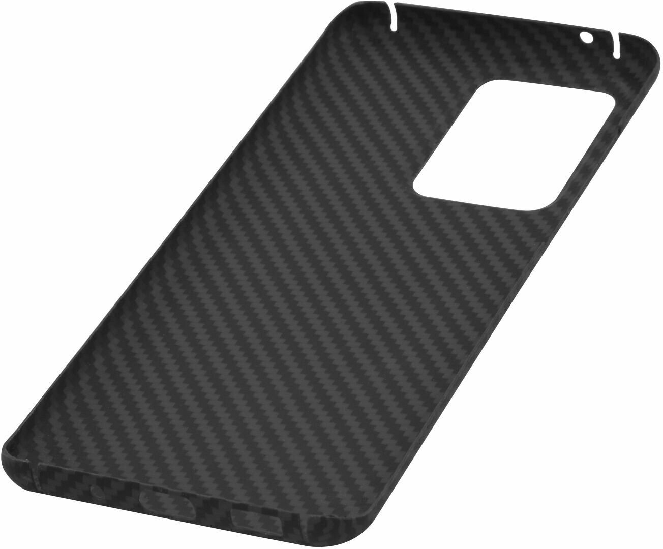 Чехол защитный Barn&Hollis для Samsung Galaxy S20 Ultra, карбон, матовый, серый - фото №2