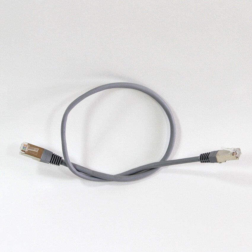 Кабель патчкорд RJ45 Telecom FTP4 Cat5e 0.5m grey NA102-FTP-C5E-0.5M, 1шт.