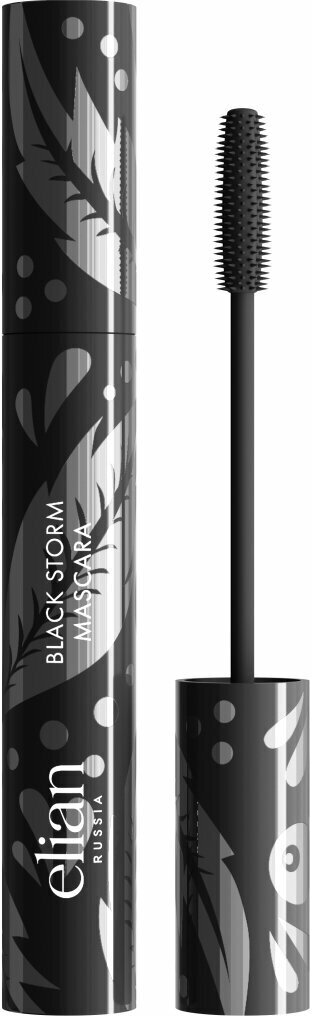 Elian Russia Тушь для ресниц подкручивающая Black Storm Mascara