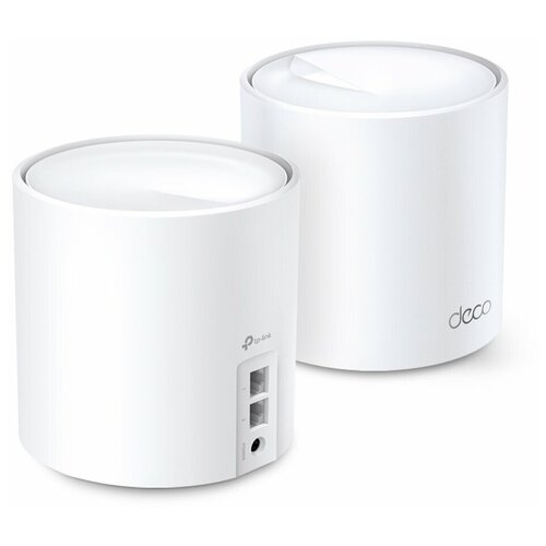 Wi-Fi Mesh система TP-LINK Deco X20 (2-pack) wi fi mesh система tp link deco x20 4g ax1800