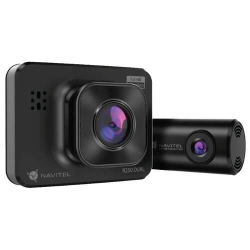 фото Видеорегистратор navitel r250 dual, 2 камеры черный