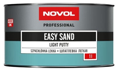 NOVOL Шпатлевка EASY SAND (1л) /6/