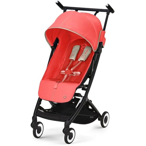 Прогулочная коляска Cybex Libelle (Hibiscus Red) с дождевиком коляска прогулочная cybex libelle ocean blue с дождевиком 523001003