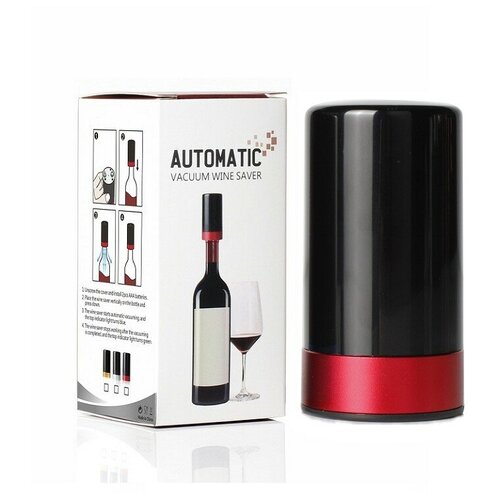 Вакуумная пробка для вина Vinoman Automatic Wine Stopper, SWA-VS06C