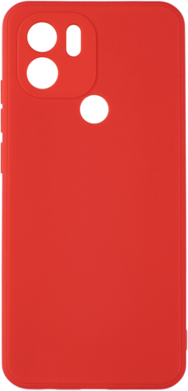 Силиконовый чехол Zibelino для Xiaomi Redmi A1+/A2+, с микрофиброй, красный