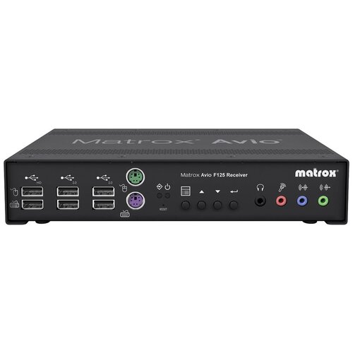 KVM-удлинитель Matrox Avio F125 передатчик dvi i dual display kvm over ip transmitter ethernet optical ke6940at ax g