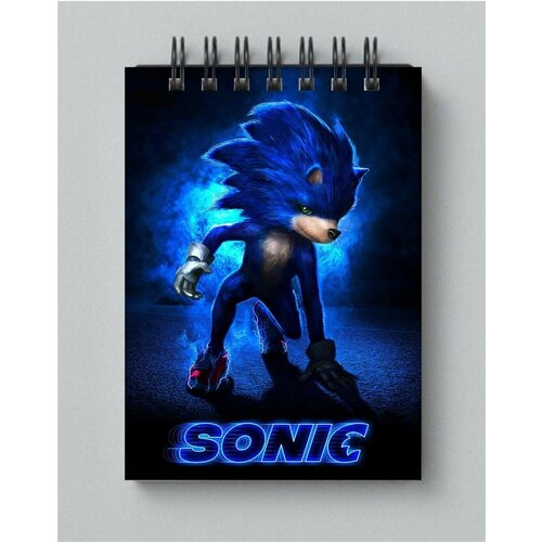 Блокнот Sonic - Соник № 22 коллекционный ежик соник со сменными лицами sonic the hedgehog jakks pacific