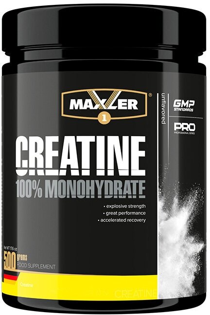 Maxler Creatine Monohydrate (Креатин Моногидрат) 500 г Банка (Maxler)