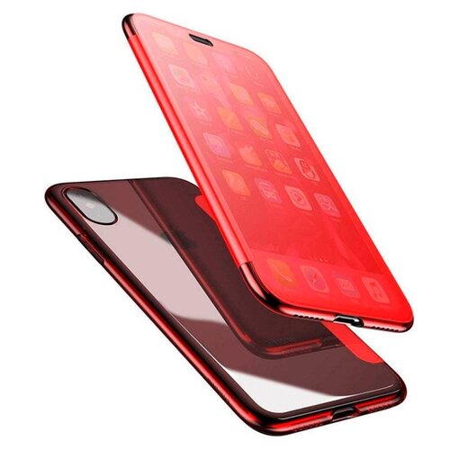 фото Чехол-книжка baseus touchable case для apple iphone xs max красный