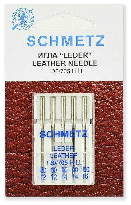 Игла/иглы Schmetz Leather 130/705 H LL