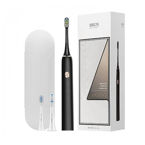 звуковая зубная щетка Soocas X3U Sonic Electric Toothbrush (3 насадки), CN, черный зубная электрощетка x3u soocas