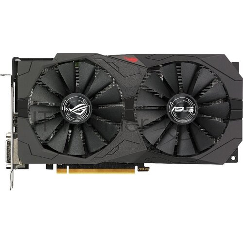 Видеокарта Asus PCI-E ROG-STRIX-RX560-4G-V2-GAMING AMD Radeon RX 560 4096Mb 128 GDDR5 1199/6000 DVIx1 HDMIx1 DPx1 HDCP Ret