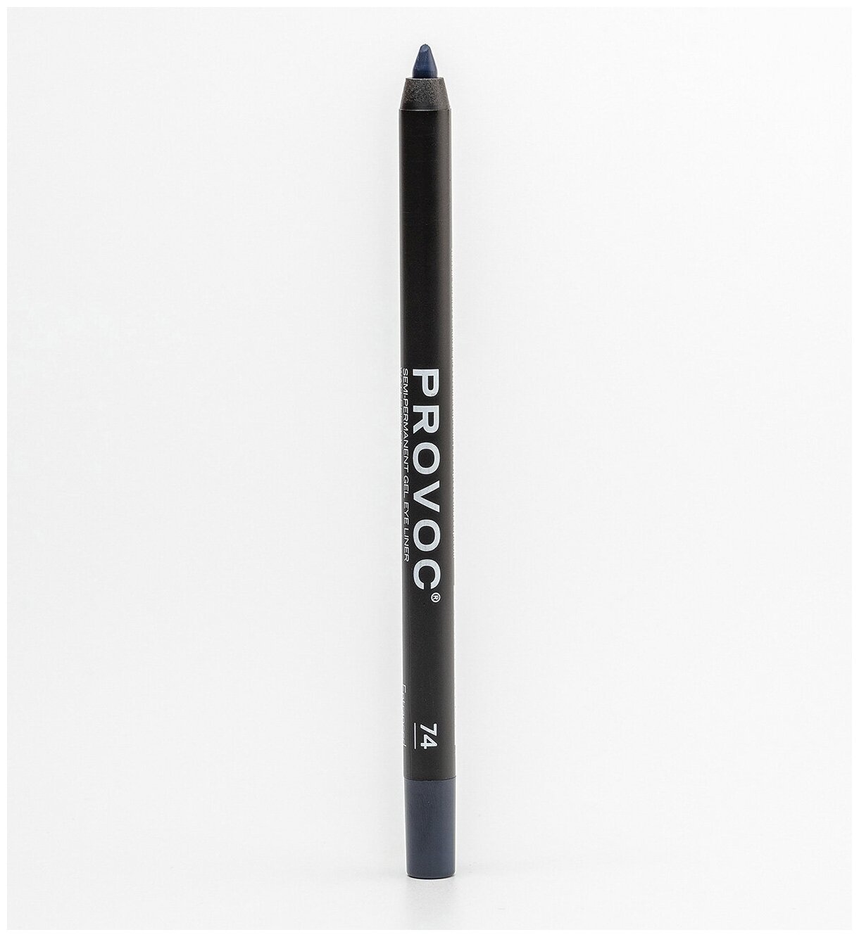 Provoc Gel Eye Liner 74 Entranced Гелевая подводка в карандаше для глаз (цв. темно-синий)