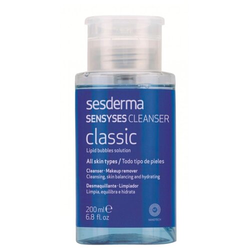 фото SesDerma липосомальный лосьон для снятия макияжа Senseyes Cleanser Classic, 200 мл